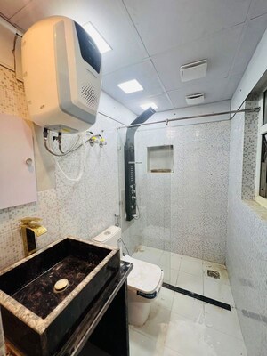 Attached Bathroom in 3 BHK Builder Floor at BPTP Park Elite Floors, Sector 85 – for Rent