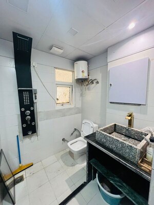Attached Bathroom in 3 BHK Builder Floor at BPTP Park Elite Floors, Sector 85 – for Rent