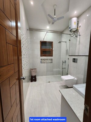 Bathroom in 2.5 BHK Builder Floor at Aerocity – for Rent