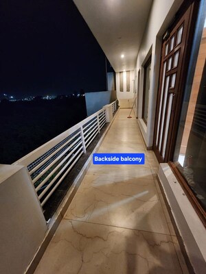 Staircase in 2.5 BHK Builder Floor at Aerocity – for Rent
