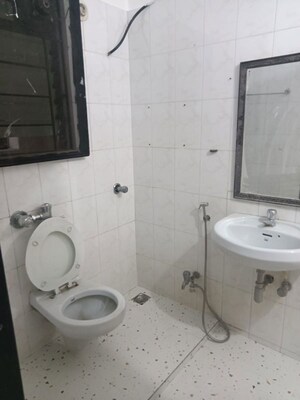 Bathroom in 2 BHK Apartment at Aundh Gaon – for Rent