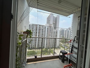 Balcony in 3 BHK Apartment at Hero Homes Gurgaon, Sector 104 – for Rent