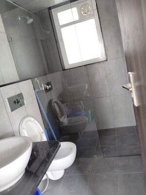 Bathroom in 3 BHK Apartment at Kolte Patil 24K Sereno, Baner – for Rent