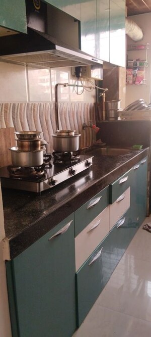 Kitchen in 1 BHK Apartment at Ulwe Sector 8 – for Rent