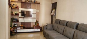 Living Room in 1 BHK Apartment at Ulwe Sector 8 – for Rent