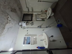 Bathroom in 1 BHK Apartment at Sandesh Nagar – for Rent