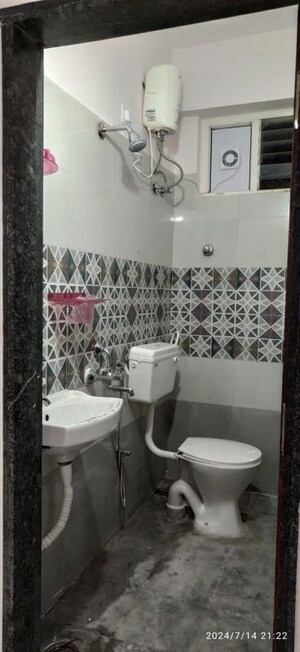 Bathroom in 2 BHK Apartment at Vishnu Gokulam, Mallapur – for Rent