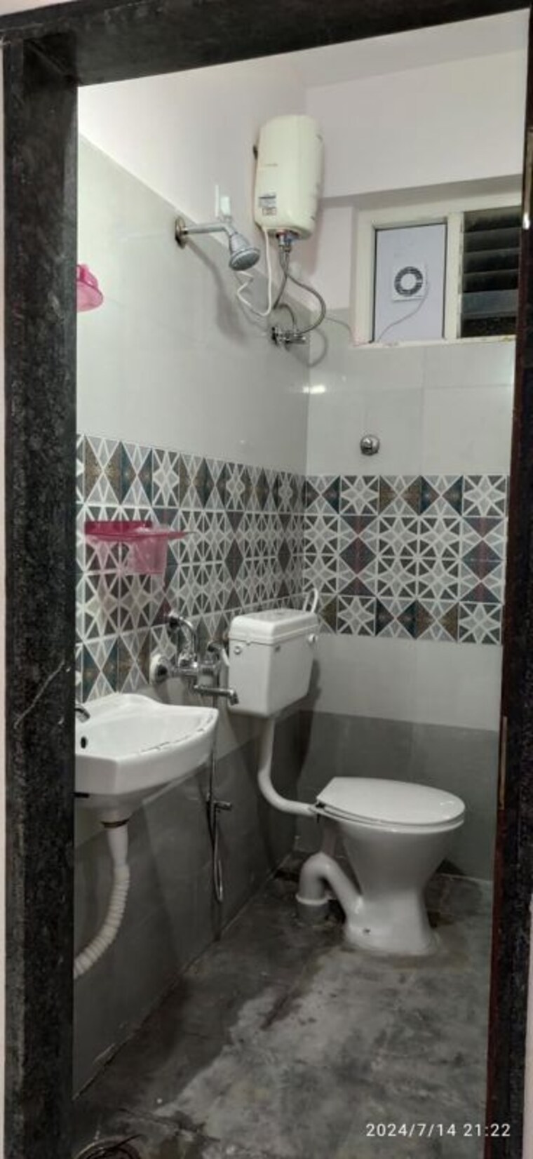 Bathroom, vishnu-gokulam 2 Bedroom 1050 Sq.Ft. Apartment In Mallapur Hyderabad 10460184