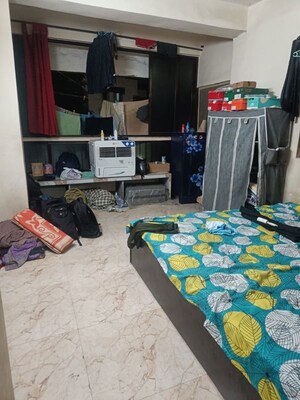 Bedroom in 1 BHK Apartment at Bridge CHS, Vrindavan Society – for Rent