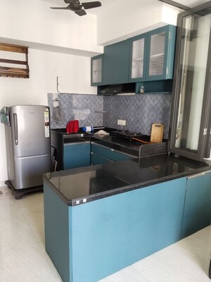 Kitchen in 1 BHK Apartment at Lodha Crown Quality Homes, Majiwada – for Rent