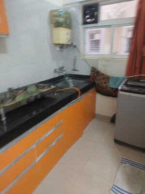 Kitchen in 1 RK Apartment at Nyati Elysia, Kharadi – for Rent