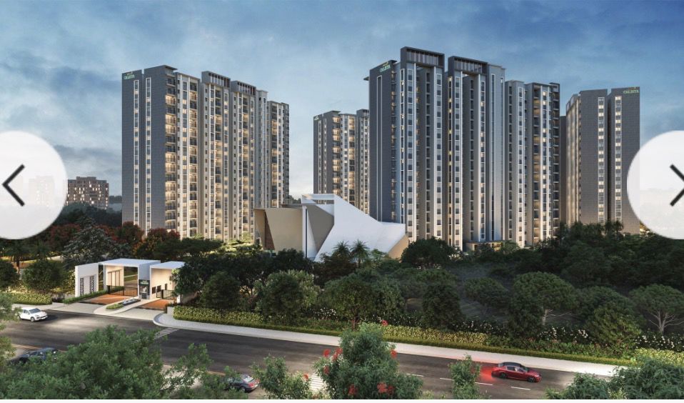 1.5 BHK + Study Room 675 Sq.Ft. Apartment in Brigade Calista