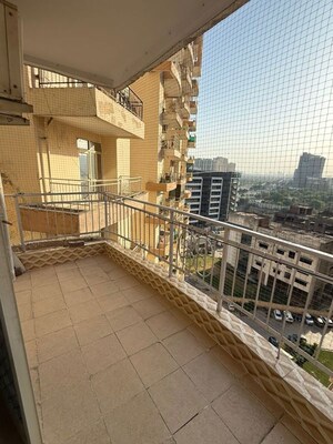 Balcony in 2 BHK Apartment at Supertech Ecovillage II, Sector 16b Greater Noida – for Rent