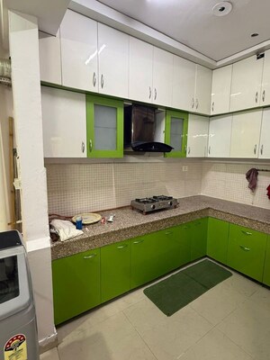 Kitchen in 2 BHK Apartment at Supertech Ecovillage II, Sector 16b Greater Noida – for Rent