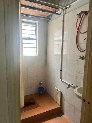 Bathroom in 2 BHK Apartment at Pashan Gaon – for Rent