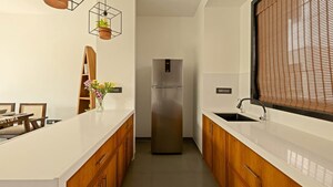 Kitchen in 3 BHK Builder Floor at Miyapur – for Sale