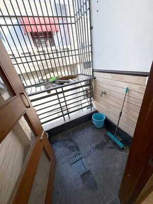 Balcony in 2 BHK Builder Floor at Kalkaji – for Rent