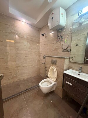 Bathroom in 3 BHK Builder Floor at Sector 15 ii – for Sale