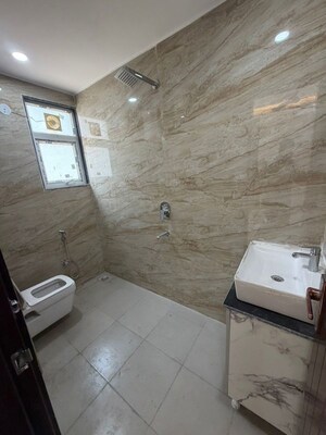 Bathroom in 3 BHK Builder Floor at Rajpur – for Sale