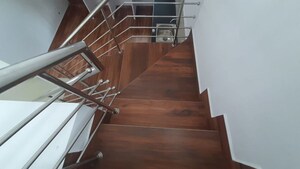 Staircase in 3 BHK Villa at Akathethara – for Sale