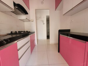 Kitchen in 1.5 BHK Apartment at Godrej Emerald, Ghodbunder Road – for Rent