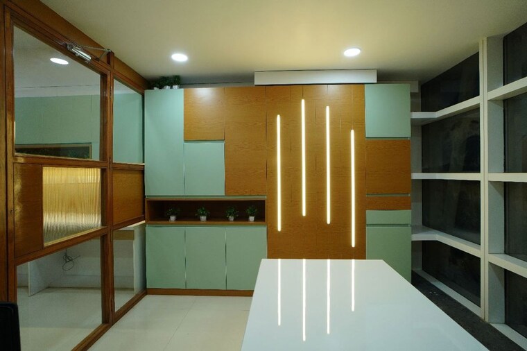 Kitchen, vaishnodevi circle Commercial Office Space 788 Sq.Ft. In Vaishnodevi Circle Ahmedabad 10460389