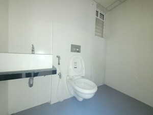 Bathroom in 1.5 BHK Apartment at Godrej Emerald, Ghodbunder Road – for Rent