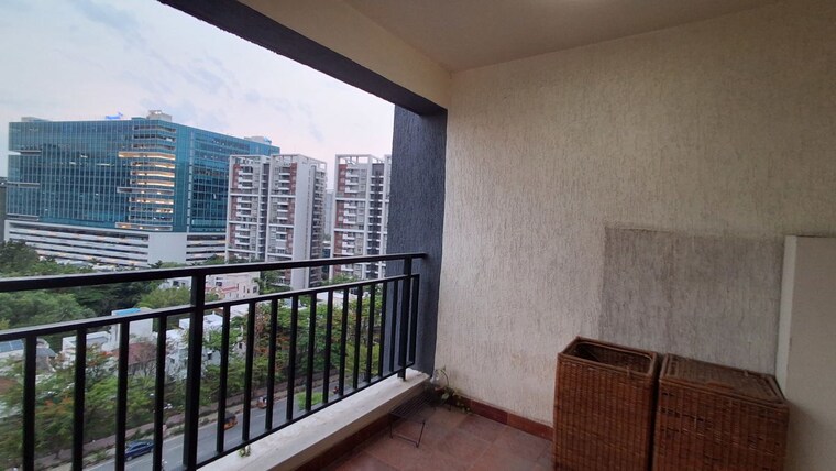 Balcony, ramky-towers-gachibowli 3 Bedroom 2350 Sq.Ft. Apartment In Gachibowli Hyderabad 10460364