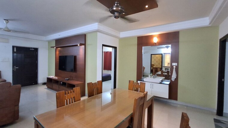 Living Room, ramky-towers-gachibowli 3 Bedroom 2350 Sq.Ft. Apartment In Gachibowli Hyderabad 10460364