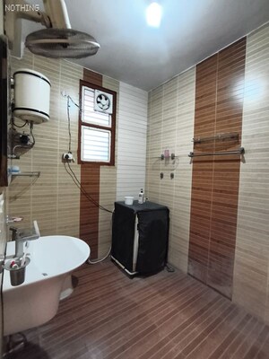 Bathroom in 3 BHK Builder Floor at Wazirabad – for Rent
