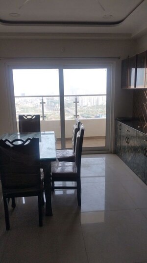 Dining area in 3 BHK Apartment at Lansum El Dorado, Narsingi – for Rent