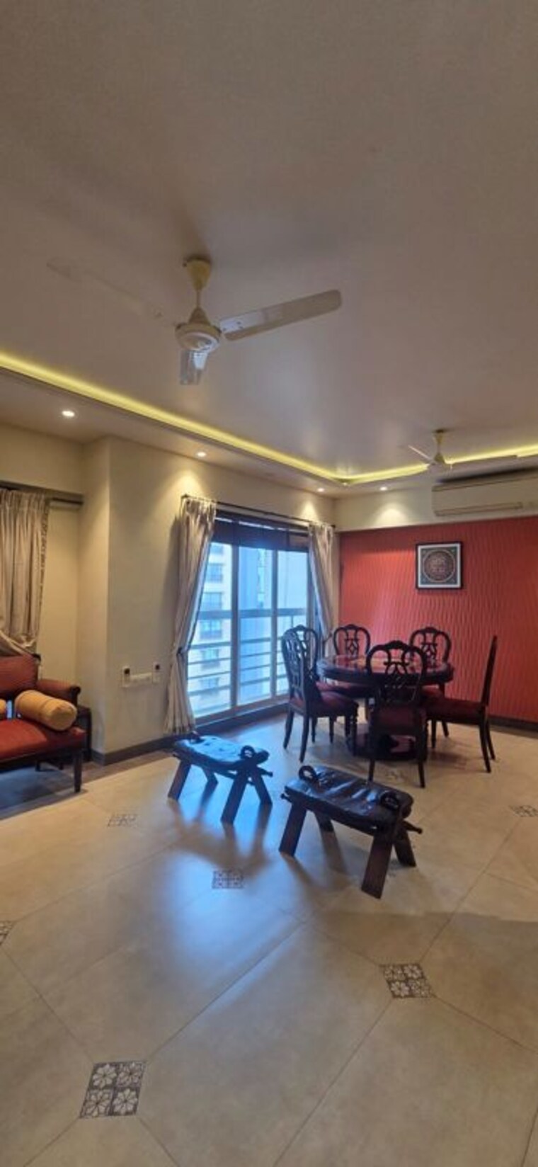 Living Room, krishna-heritage 3.5 Bedroom 1100 Sq.Ft. Apartment In Chembur Mumbai 10460449