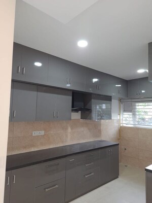 Kitchen in 3 BHK Apartment at Prestige High Fields Gachibowli, Gachibowli – for Rent