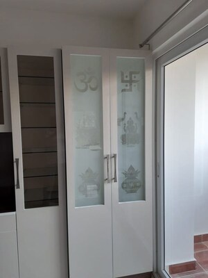 Building Lobby in 3 BHK Apartment at Prestige High Fields Gachibowli, Gachibowli – for Rent