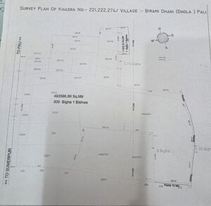  Land – Map Location View at Sumerpur - for Sale