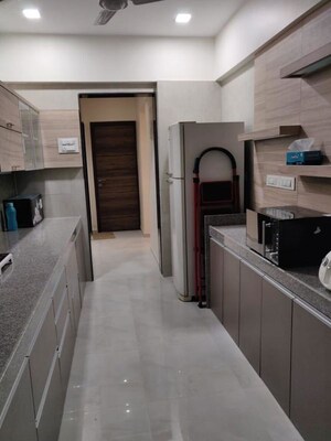 Kitchen in 2 BHK Apartment at Yash Orion, Goregaon East – for Rent