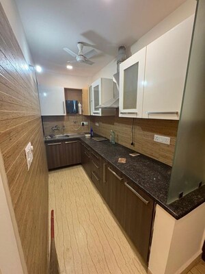 Kitchen in 2 BHK Builder Floor at Kalkaji – for Rent