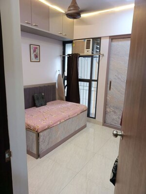 Bedroom in 2 BHK Apartment at Lodha Crown Quality Homes, Majiwada – for Rent