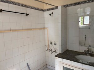 Bathroom in 3 BHK Apartment at Kalibari Apartments, Sector 21d – for Rent
