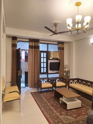 Hall in 3 BHK Builder Floor at Chittaranjan Park – for Rent