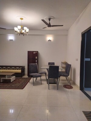 Dining area in 3 BHK Builder Floor at Chittaranjan Park – for Rent