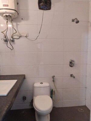 Attached Bathroom in 3 BHK Builder Floor at Chittaranjan Park – for Rent