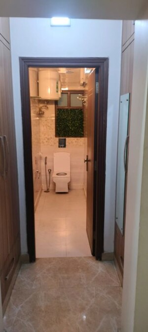 Bathroom in 4 BHK Builder Floor at Safdarjung Enclave – for Rent