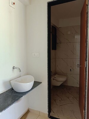Bathroom in 3 BHK Apartment at Godrej Garden City, Jagatpur – for Rent