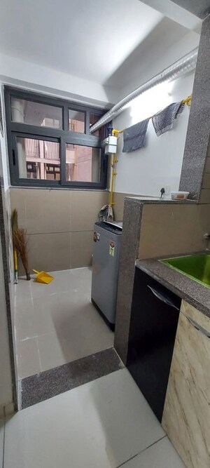 Kitchen in 3 BHK Apartment at Gala Orchid Sky, Shela – for Rent