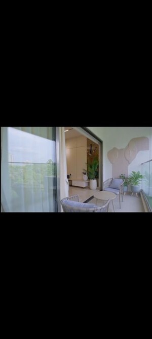 Bedroom in 2 BHK Apartment at Purva Panorama, Ghodbunder Road – for Sale