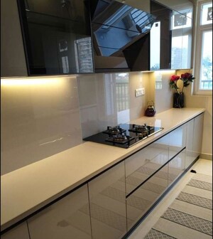 Kitchen in 3 BHK Apartment at Preet Colony – for Sale