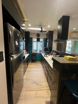 Kitchen in 3 BHK Apartment at Lodha Splendora, Ghodbunder Road – for Rent