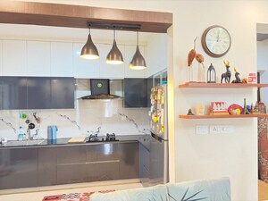Kitchen in 2 BHK Apartment at Ramky One North, Yelahanka – for Rent