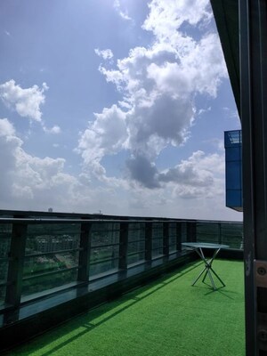 Balcony in  Office Space at Bopal – for Rent